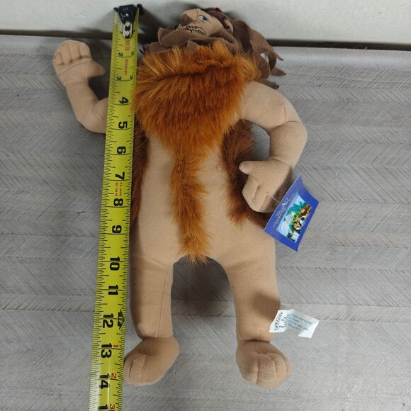 YWizard Of Oz Cowardly Lion Plush 1994 By Nanco 12" Tall NEW - Picture 6 of 6